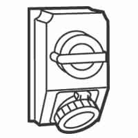 1Шкафы, боксы и аксессуары комбинированный щиток с переключателем hypra - ip 66/67-55 - 3к+з - 32 а - пластик | 059264 | legrand выгодная цена