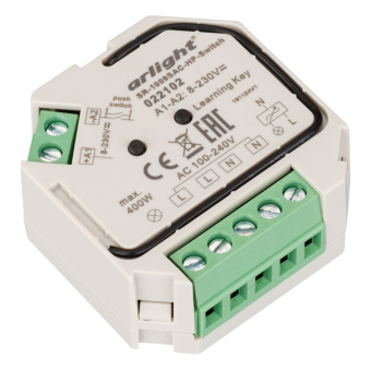 1Ленты светодиодные контроллер-выключатель sr-1009sac-hp-switch (220v, 400w) | 022102 | arlight выгодная цена