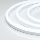 Ленты светодиодные лента светодиодная "гибкий неон" arl-cf2835-u15m20-24v white (26x15mm) | 021342 | arlight выгодная цена