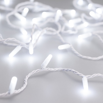 1Ленты светодиодные светодиодная гирлянда ard-string-classic-10000-white-100led-milk-std white (230v, 7w) (ardecoled, ip65) | 031202 | arlight выгодная цена