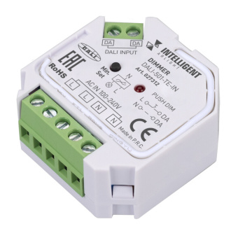 1Ленты светодиодные intelligent arlight диммер dali-501-te-in (230v, 1.8a) | 027312 | arlight выгодная цена