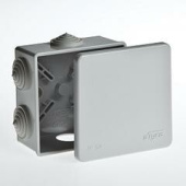 Коробки распределительные коробка распределительная для о/п 85х85х40мм 6вводов ip54 | 67040 | рувинил выгодная цена