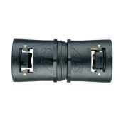 Металлорукав муфта at16/a/u/bly, поворотная, полиамид 66/эластомер, черный/желтый, d16, 10 шт. в пачке | 7tca296170r0085 | abb выгодная цена