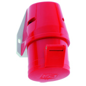 Разъемы промышленные розетка настенная 32а 5р(3p+n+рe) 400в ip44 92х94 qc i 112002-bals i bals выгодная цена