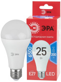 Лампы (источники света) лампа светодиодная led a65-25w-865-e27 r (диод, груша, 25вт, холодный, e27) (10/100/1200) | б0048011 | эра выгодная цена