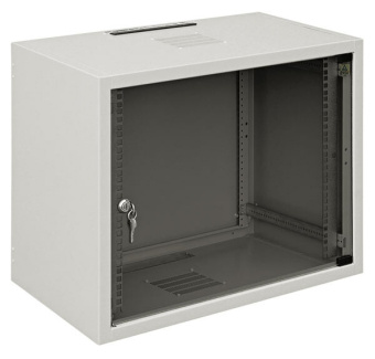 1Шкафы и стойки телекоммуникационные 19 шкаф настенный wz-3504-01-01-011 (19"),серия sj2,6u,337x600х400,со стекл.дв.ю,сер. (ral 7035) (sj-106) собр. | 15739 | zpas выгодная цена