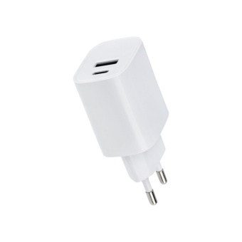 1Разное сетевое зарядное устройство usb + type-c, 5v, 2.4 a, белое | 16-0296 | rexant выгодная цена