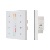 Ленты светодиодные панель sens sr-2830c-ac-rf-in white (220v,rgb+cct,4зоны) | 021035 | arlight выгодная цена