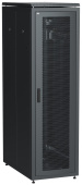Шкафы и стойки телекоммуникационные 19 шкаф сетевой 19" linea n 47u 600х1000 мм перфорированные двери черный | ln05-47u61-pp | itk выгодная цена