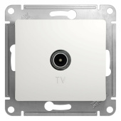 Розетки, выключатели, звонки электрические glossa белый розетка tv коннектор, механизм | gsl000193 | se выгодная цена