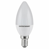 Лампы (источники света) лампа светодиодная свеча сd led 6w 6500k e14 | a034850 | elektrostandard выгодная цена