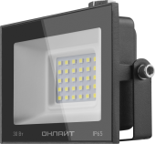 Прожекторы прожектор светодиодный led ofl-30-4k-bl-ip65 | 71657 | онлайт выгодная цена