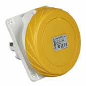 Разъемы промышленные панельная розетка угл винт 32а 3p-n-e 100-130 ip67 | pkf32f715 | schneider electric выгодная цена