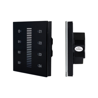 1Ленты светодиодные панель sens sr-2830a-rf-in black (220v,dim,4 зоны) | 019574 | arlight выгодная цена