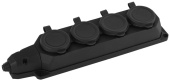 Разъемы каучуковые k-4e-b-ip44 эра колодка каучуковая с/з 4гн 16a ip44 черная | б0044546 | эра выгодная цена