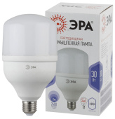 Лампы (источники света) лампа светодиодная промышленная led power t100-30w-6500-e27 эра (диод, колок, 30 вт, хол, e27) (20/600) | б0049597 | эра выгодная цена