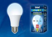 Лампы (источники света) лампа светодиодная led-a60-10w/nw/e27/fr/mb plm11wh led. «а», матовая. серия multibright. 4000k 100-50-10 . | ul-00002372 | uniel выгодная цена
