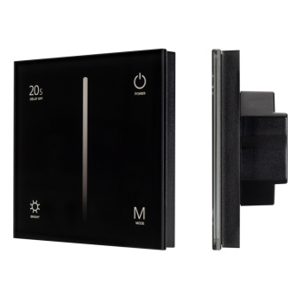 1Ленты светодиодные панель sens smart-p40-dim black (100-240v, 1.2a, triac) | 028110 | arlight выгодная цена