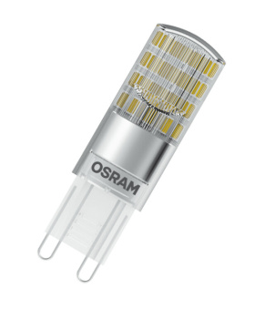 1Лампы (источники света) лампа светодиодная led star pin40 3, 5w, прозрачная колба, g4, 12 вольт ledspin40 cl 3, 5w/827 230v g410x1ru | 4058075369009 | osram выгодная цена