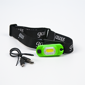 1Фонари фонарь налобный gfl408 3w 150lm li-ion 300mah led 1/12/72 | gf408 | gauss выгодная цена