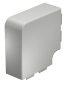 Кабельные каналы крышка плоского угла кабельного канала wdk 60x130 мм (пвх,светло-серый) (wdk hf60130lgr) | 6183433 | obo bettermann выгодная цена