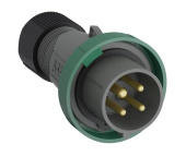 Разъемы промышленные вилка кабельная easy&safe 332ep2w, 32а, 3p+e, ip67, 2ч|2cma101099r1000| abb выгодная цена