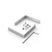 Ленты светодиодные соединитель профиля sl-linia45-fantom-l90 set (arlight, металл) | 030151 | arlight выгодная цена