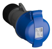 Разъемы промышленные розетка кабельная easy&safe 332ec9,32а,3p+e,ip44,9ч|2cma102042r1000| abb выгодная цена