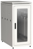 Шкафы и стойки телекоммуникационные 19 itk linea n 28u 800х1000мм стекл. пер. дв. задн. перф. сер. | ln35-28u81-gp | itk выгодная цена