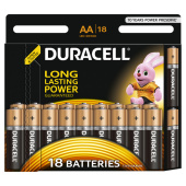 Элементы питания и аккумуляторы элемент питания duracell lr6-18bl basic | б0014448 | duracell выгодная цена