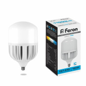 Лампы (источники света) лампа светодиодная, (120w) 230v e27-e40 6400k т150, lb-65 | 38197 | feron выгодная цена