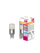 Лампы (источники света) лампа светодиодная led star pin40 3, 5w, g9, 220 вольт ledspin40 cl 3, 5w/840 230v g910x1ru | 4058075315853 | osram выгодная цена