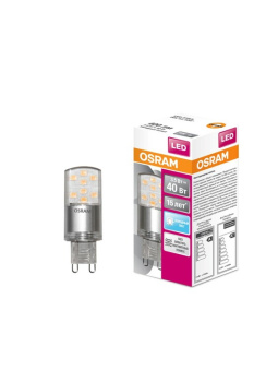1Лампы (источники света) лампа светодиодная led star pin40 3, 5w, g9, 220 вольт ledspin40 cl 3, 5w/840 230v g910x1ru | 4058075315853 | osram выгодная цена