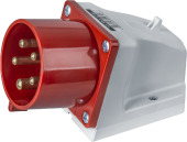 Разъемы промышленные вилка 14 323 nca-sr525-32-380 стационарная 32а 3p+n+pe ip44 |14323 |navigator выгодная цена