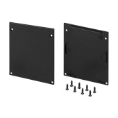 Ленты светодиодные заглушка sl-line-6070 black (arlight, пластик) | 033892 | arlight выгодная цена