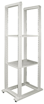 1Шкафы и стойки телекоммуникационные 19 стойка открытая wz-6026-01-04-011 19"(проф.wz-1718-xx-xx-000),в.1985мм,ш.560мм и полезн.г.650мм,двухрамн.,сер. (ral 7035) srx-242 | 45776 | zpas выгодная цена