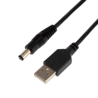 1КОМПЬЮТЕРНЫЕ АКСЕССУАРЫ кабель usb штекер - dc разъем питание 2,1х5,5 мм, длина 1,5 метра | 18-0231 | rexant выгодная цена