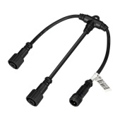 Ленты светодиодные коннектор питания ard-pro-t-spi black (ardecoled, закрытый) | 031545 | arlight выгодная цена