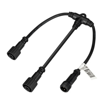 1Ленты светодиодные коннектор питания ard-pro-t-spi black (ardecoled, закрытый) | 031545 | arlight выгодная цена