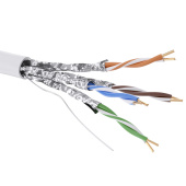Кабель витая пара (UTP, FTP) кабель cat 6, u/ftp, нг(а)-hf, бухта 305м, белый | rn6ufa01wh | dkc выгодная цена