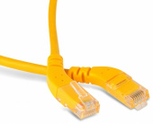 Патч-корды патч-корд pc-apm-utp-rj45/l45-rj45/l45-c5e-5m-lszh-yl u/utp угловой, левый 45°-левый 45°, cat.5e, lszh, 5 м, желтый | 232793 | hyperline выгодная цена