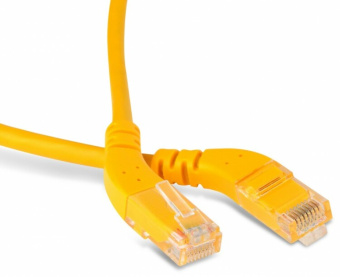 1Патч-корды патч-корд pc-apm-utp-rj45/l45-rj45/l45-c5e-5m-lszh-yl u/utp угловой, левый 45°-левый 45°, cat.5e, lszh, 5 м, желтый | 232793 | hyperline выгодная цена