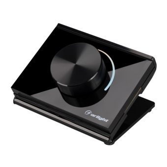 1Ленты светодиодные панель smart-p100-mix-suf black (3v, rotary, 2.4g) (arlight, ip20 пластик, 5 лет) | 034772 | arlight выгодная цена