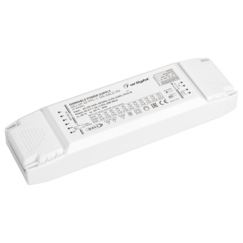 1Ленты светодиодные блок питания arj-sp-40-pfc-1-10v-dali2-pd (40w, 700-1200ma) (arlight, ip20 пластик, 5 лет) | 025125(1) | arlight выгодная цена