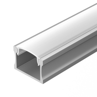1Ленты светодиодные профиль с экраном alu-wide-h15-2000 anod+frost | 014848 | arlight выгодная цена