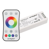 Ленты светодиодные контроллер smart-rgb-set-ring (12-24v, 3x3a, пду 2.4g) (arlight, ip20 пластик, 5 лет) | 034807 | arlight выгодная цена