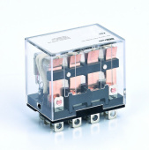 Реле промежуточное реле 4 конт. с led инд. 10а 220в dc пр-102 | 23942dek | dekraft выгодная цена