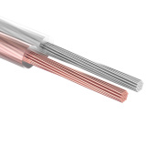 Кабель акустический кабель акустический 2х0,50 мм? прозрачный silicon (м. бухта 10 м) | 01-6303-10 | rexant выгодная цена