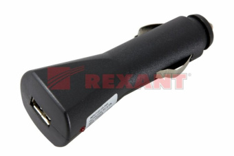 1КОМПЬЮТЕРНЫЕ АКСЕССУАРЫ автозарядка в прикуриватель usb (азу) (5 v, 1000 ma) | 16-0236 | rexant выгодная цена