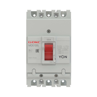 1Выключатели автоматические силовые выключатель автоматический в литом корпусе yon mde100l050 | mde100l050 | dkc выгодная цена